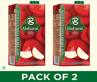 Buy B Natural Juice 1L (Pack of 2) just at Rs 140 Only from Amazon