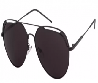 Buy Top Branded Farenheit  UV Protection Aviator Sunglasses (61) (Black) at Rs 318 from Flipkart