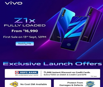 Buy Vivo Z1x Flipkart Amazon Price @ Rs 14990, Specifications, Buy Online In India, Extra HDFC Bank Discount