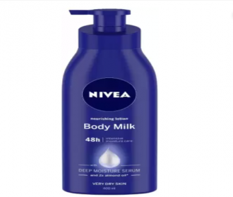 Buy Nivea Body Milk Nourishing Lotion (400 ml) at Rs 120 from Flipkart