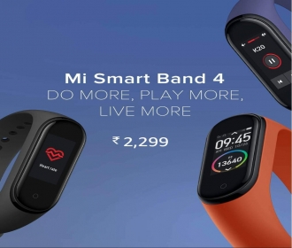 Buy Mi Smart Band 4 Amazon Price @ Rs 2299, Next Sale Date 12th October @12 pm, Specifications, Buy Online in India