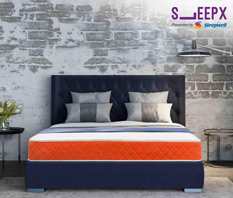 Buy SleepX Presented by Sleepwell Dual mattress - Medium Soft and Hard (78*60*6 Inches) at Rs 6999 only from Amazon