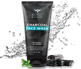 Buy Bombay Shaving Company Charcoal Face Wash (Value Pack of 2), 100 g at Rs 164 only