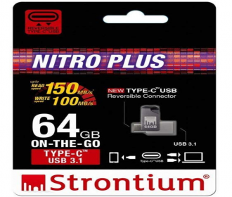 Amazon Flash Sale Offer: Buy Strontium Nitro Plus 64GB Type-C USB 3.1 Flash Drive at Rs 64 on Amazon
