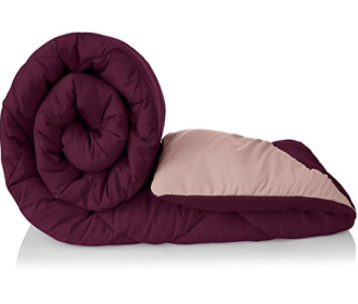 Buy Amazon Brand - Solimo Microfibre Reversible Comforter, Single at Rs 1108 from Amazon