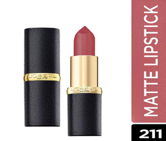 Buy L'Oreal Paris Color Riche Moist Matte Lipstick, 211 Spring Rosette, 3.7g at Rs 223 from Amazon