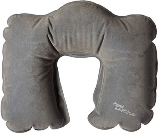 Buy Travel Additions Grey Travel Pillow at Rs 152 only from Amazon