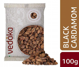 Buy Amazon Brand - Vedaka Black Cardamom (Kaale Elaichi), 100g at Rs 82 from Amazon