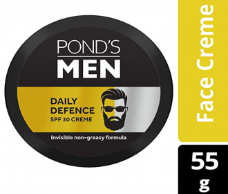 Buy Pond's Men Daily Defence SPF 30 Face Crème at 50% Discount @ Rs 82 only from Amazon