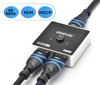 Buy Kinivo Bi-Direction 4K HDMI Switch/Splitter 2 Ports HDMI Switcher at Rs 440 from Amazon