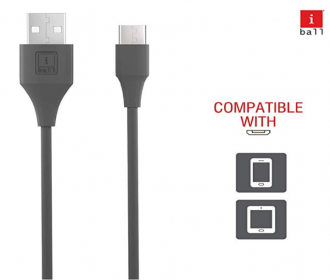 Buy iBall IB-Type-C 1.2M USB Charge & Data Sync 1.2 Meter Long Fast Charging Cable at Rs 79 only from Amazon