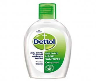Buy Dettol Instant Hand Sanitizer- 50 ml at Rs 25 only from Amazon [Min Order Qty 4]