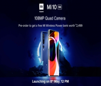 Mi 10 5G 108MP, Quad Camera Mobile Preorder from Amazon Price, Specifications, Next Sale Date
