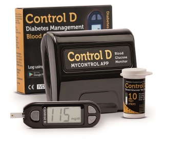 Control D Digital Glucose Blood Sugar testing Monitor Machine with 25 Strips Glucometer from Flipkart at Rs 359