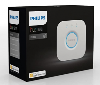 Philips Hue Bridge, Compatible with Amazon Alexa, Apple HomeKit, and Google Assistant at Rs 4990 from Amazon