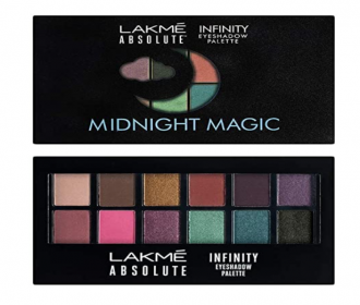 Buy Lakme Absolute Infinity Eye Shadow Palette, Midnight Magic, 12 g at Rs 599 from Amazon