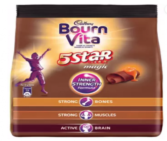 Buy Cadbury Bournvita 5 Star Magic Health Drink (500 g) from Flipkart at Rs 187 only