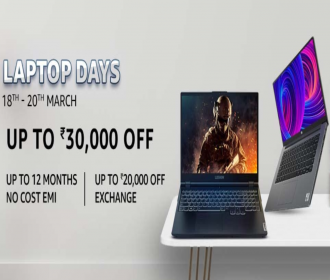 Amazon Laptop Discount Offers: Upto Rs 30,000 OFF on Premium Laptops + Extra 10% Bank OFF + Extra Upto Rs 4000 Discount on Selected Laptops