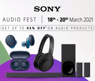 Flipkart Sony Audio Fest Offers: Get Upto 45% OFF on Audio Products, Noise Cancelling Headphones and Earbuds