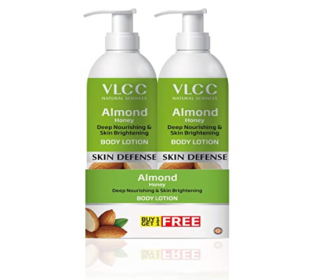 Buy VLCC Almond Honey Body Lotion, 350ml Buy 1 Get 1 free at Rs 137 on Amazon