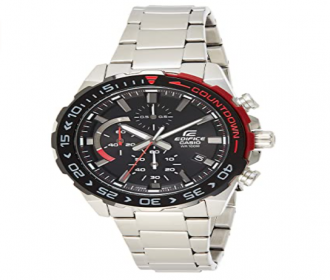 Buy Casio Edifice Chronograph Black Dial Men's Watch EFR-566DB-1AVUDF(ED478) from Flipkart at Rs 6994 only