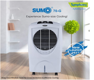 Buy Symphony Sumo 70- G Desert Air Cooler - 70L at Rs 7999 from Flipkart