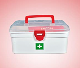 Buy MILTON Medical Box- 2500 ml Organised Compact Medicine Storage Box at Rs 175 from Flipkart