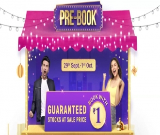 Flipkart Big Billion Days Prebook Sale Offers: Prebook Product just at Rs 1 and pay remaining on Sale