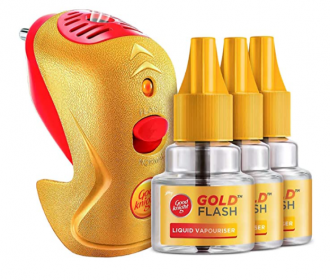 Buy Good knight Gold Flash- Mosquito Repellent Combo Pack (Machine + 3 Refills) at Rs 175 from Amazon