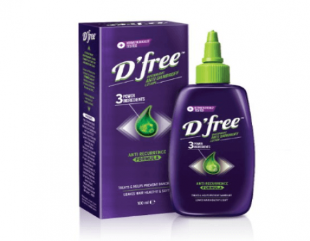 Buy D'free Overnight Anti Dandruff Lotion 100ml At Rs 146 from Amazon