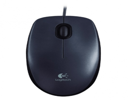 Buy Logitech M90 Wired Optical Mouse  (USB, Dark Grey) At Rs 89 Only from Flipkart