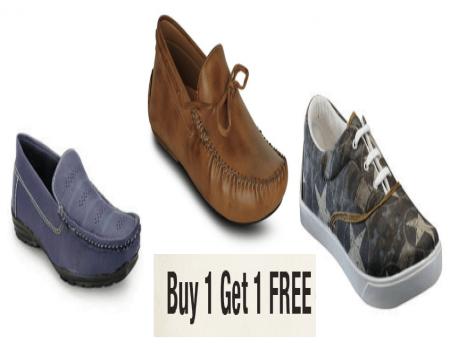 Buy Men's Casual shoes And Get 1 Free + Upto 50% Off On LimeRoad