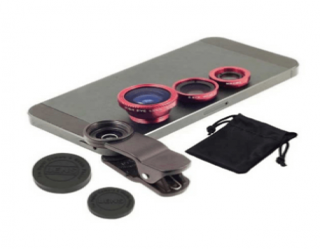 Buy Pluto Plus 3 In 1 Universal Mobile Phone Lens at Rs 199 Only