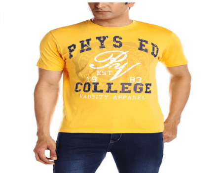Buy Proline Mens Cotton T-Shirt On Amazon at Rs 292 Only