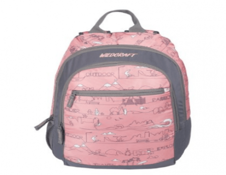 Buy Wildcraft Ski LD Polyester Peach Casual Backpack at Rs 777 Only