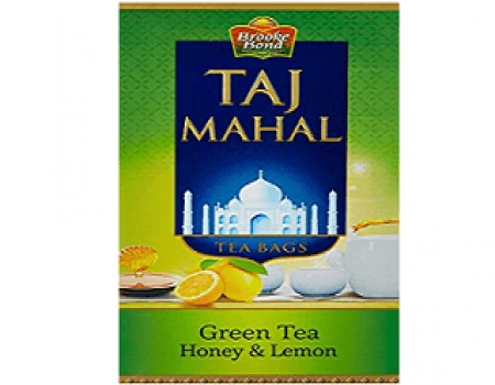 Buy Brooke Bond, Taj Mahal Honey Lemon Green Tea, 25 Tea Bags at Rs 82 from Amazon