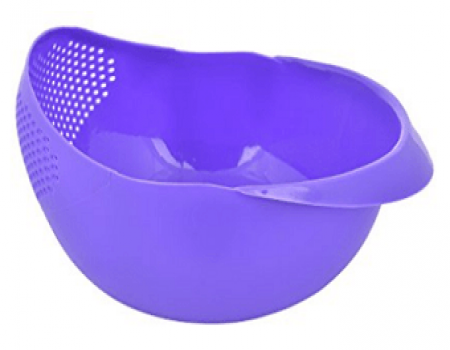 Buy Bulfyss Rice Pulses Fruits Vegetable Noodles Pasta Washing Bowl at Rs 225 from Amazon