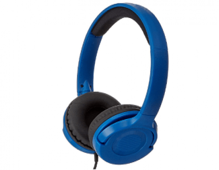Buy AmazonBasics blue On-Ear Headphone at Rs 1,299 on Amazon