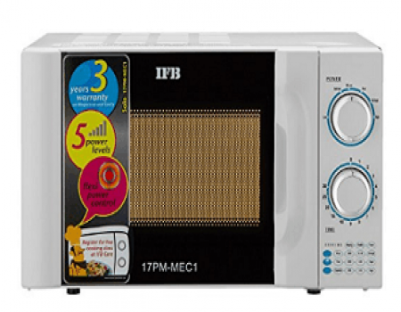 Buy IFB 17PM MEC 1 17-Litre 1200-Watt Solo Microwave Oven at Rs 4,399 Amazon