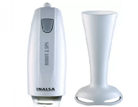 Buy Inalsa Robot 2.5PS 250 W Hand Blender at Rs 645 from Flipkart