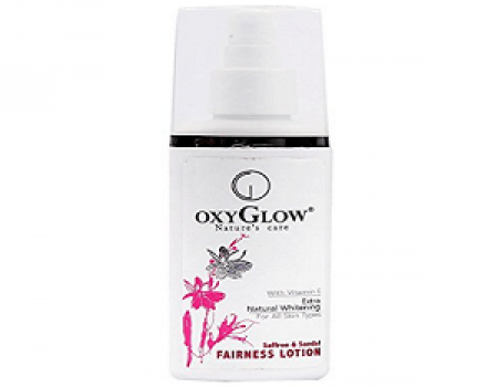 Buy Oxyglow Saffron and Sandal Fairness Lotion 120g at Rs 108 from Amazon