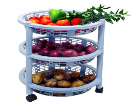 Buy Princeware Maria 3 Rack Big Trolley from Amazon at Rs 269 Only