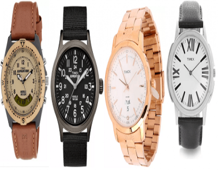 Buy Timex Wrist Watches on Flipkart Upto 75% Off Starting at Rs 439