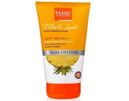 Buy VLCC Matte Look Sunscreen Cream - SPF 30 PA+++  (100 g) for Rs 89 from Flipkart