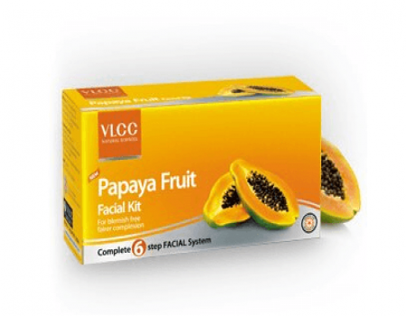 Buy VLCC Papaya Fruit Facial Kit, 60gm at Rs 138 on Amazon