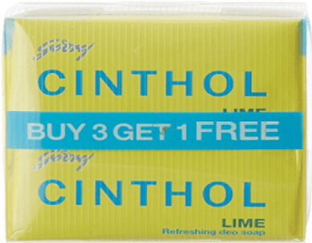 Buy Cinthol Lime Soap 125gm at Rs 70 from Amazon