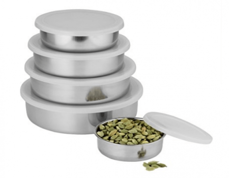 Buy Classic Essentials 5 Pcs Stainless Steel Cereal Bowl at Rs 349 from Amazon