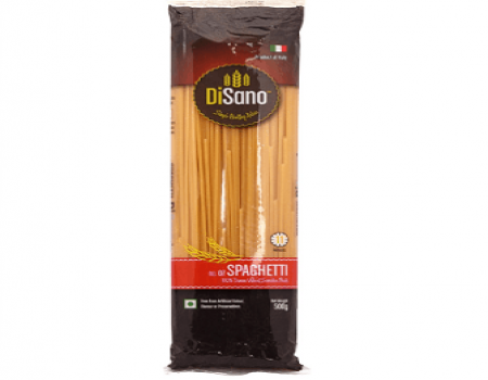 Buy Disano Spaghetti Durum Wheat Pasta, 500g at Rs 99 from Amazon