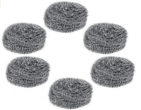 Buy Gala Steel Scrubber Combo Set (Pack of 6) at Rs 119 from Amazon