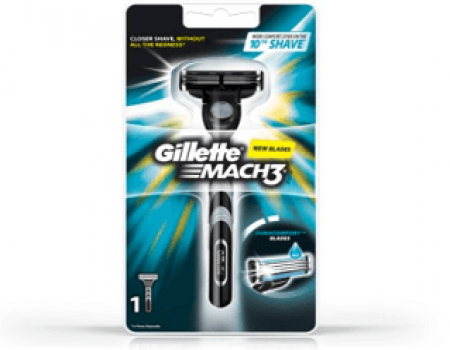 Buy Gillette Mach 3 Turbo Manual Shaving Razor at Rs 154 from Amazon